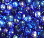 Blue Shades Mix Glass Gemss